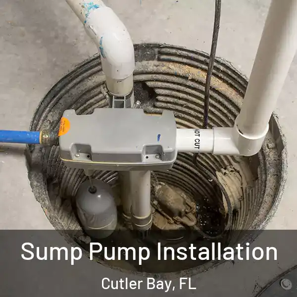 Sump Pump Installation Cutler Bay, FL